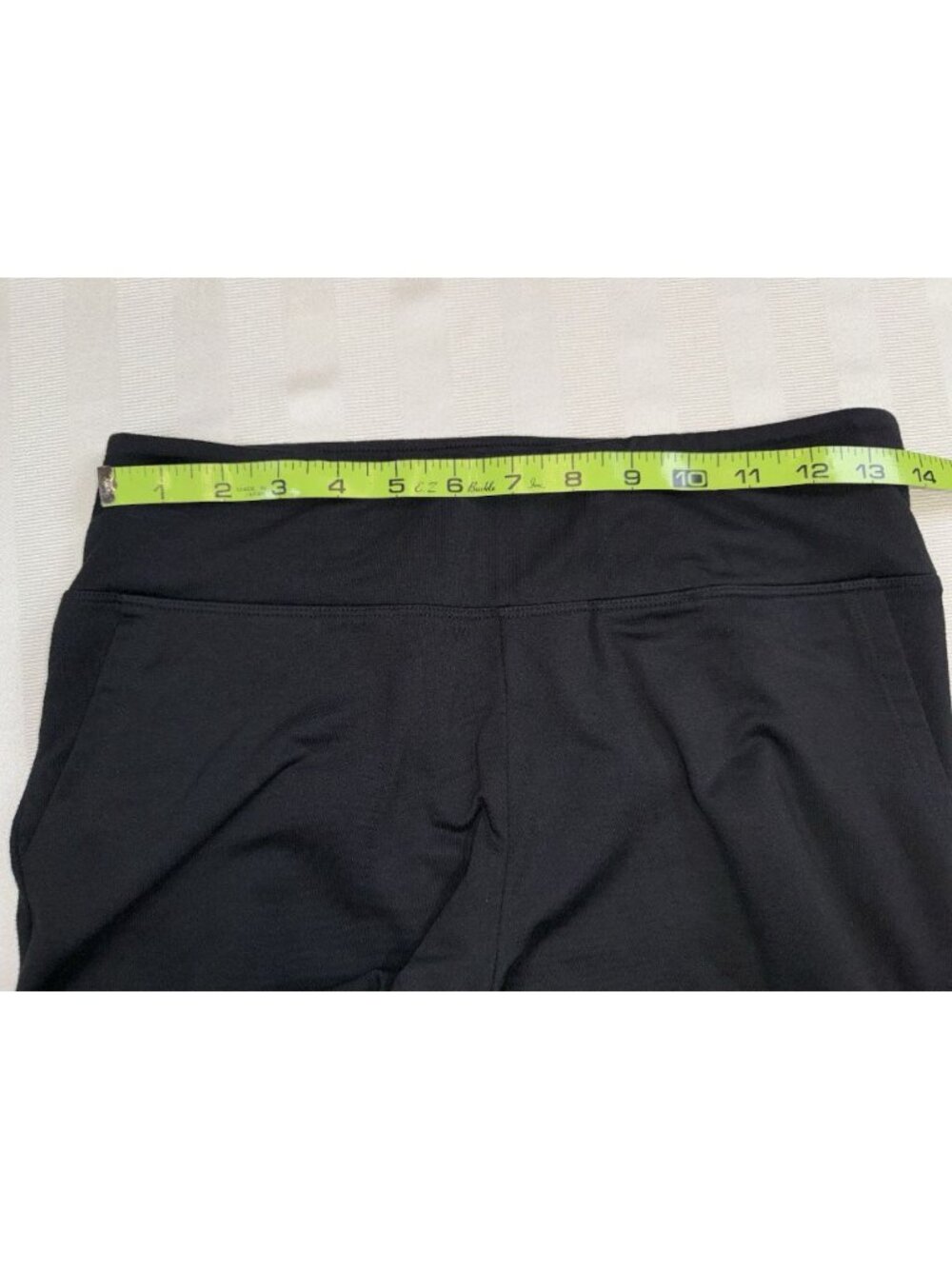 Victorias Secret Pink Active Leggings High Rise 4 Pockets Size Medium Black - Picture 4 of 12